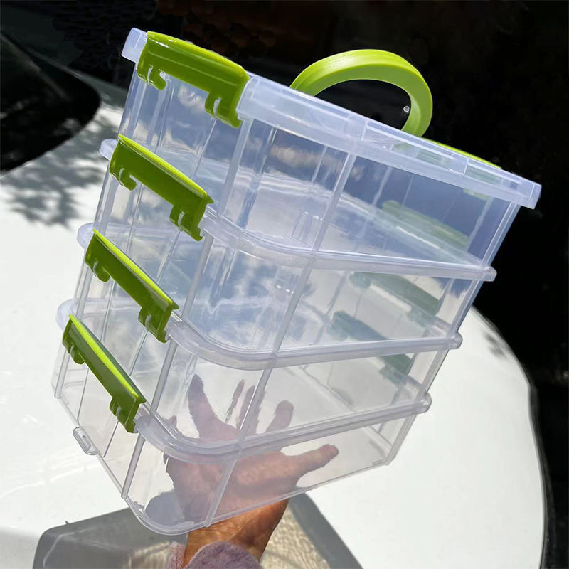 储物整理箱乐高收纳盒工具分类盒子装玩具积木小颗粒零件分格抽屉 2