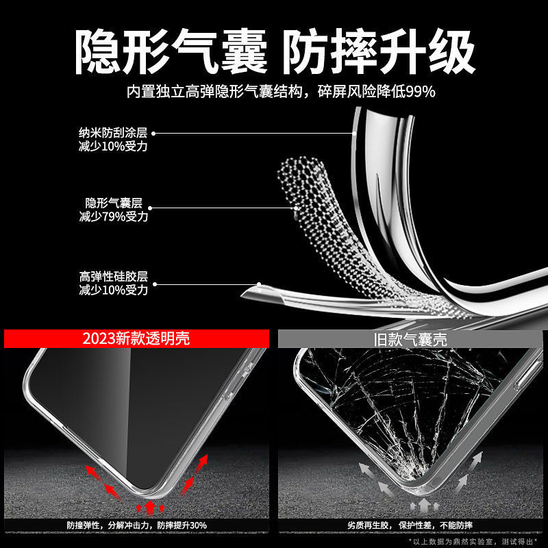 适用华为Mate50壳Mate50Pro透明壳全包超薄50e软壳男防摔女保护套 4