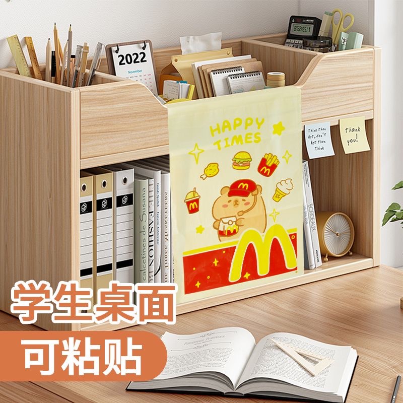 日系卡通动漫车载垃圾袋粘贴式可爱办公室学生宿舍桌面课桌专用袋 detail 14