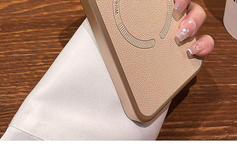 【现货新品】适用华为mate80超薄磁吸皮纹手机壳proMax防摔磁吸60 detail 14