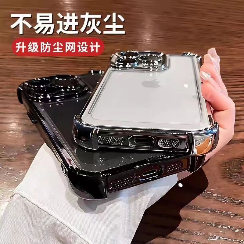 苹果15手机壳防摔iPhone14Pro透明TPU全包软超薄保护套厂家直发 3