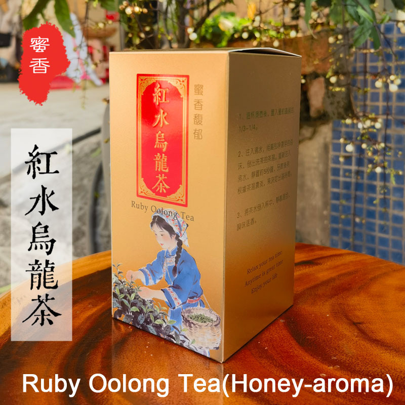 GABA茶佳葉龍嘎吧臺灣加巴紅茶烏龍茶葉高山茶果酸味紅水烏龍蜜香 detail 5