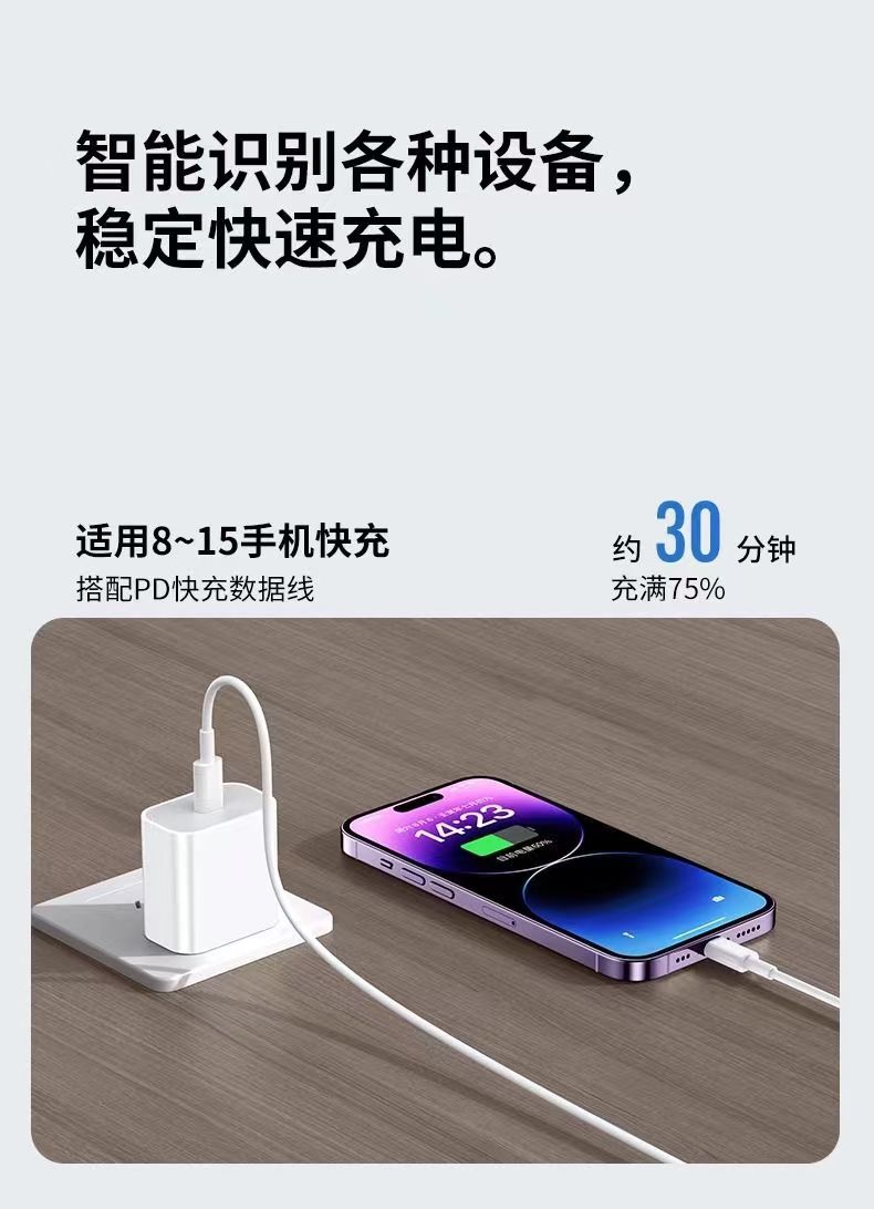 官方正品适用苹果数据线快充iPhone14/13pro/12/11/8p6手机充电线 detail 14
