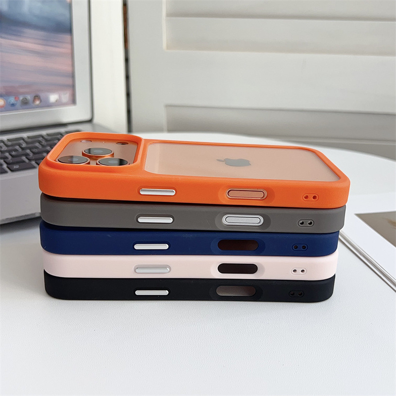 适用iPhone17Promax滴胶手机壳1.5深凹槽苹果奶油胶DIY硬壳保护套 detail 13