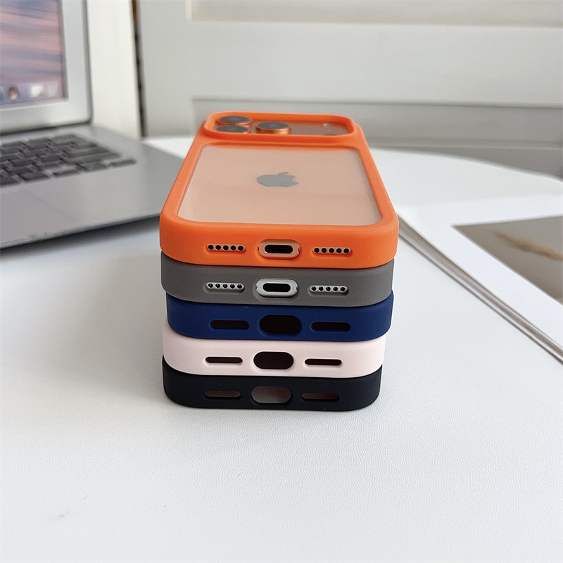 适用iPhone17Promax滴胶手机壳1.5深凹槽苹果奶油胶DIY硬壳保护套 detail 14