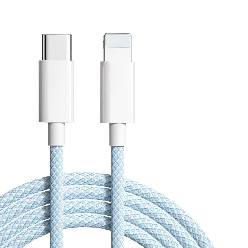 【加粗铜丝】适用苹果14iPhone13promax快充线PD20W编织数据线30W 5