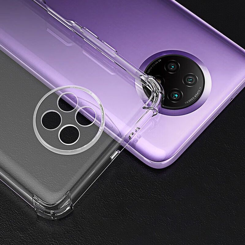 适用Redmi红米note9防摔壳5g气囊四角全包透明保护壳硅胶软壳新款 5