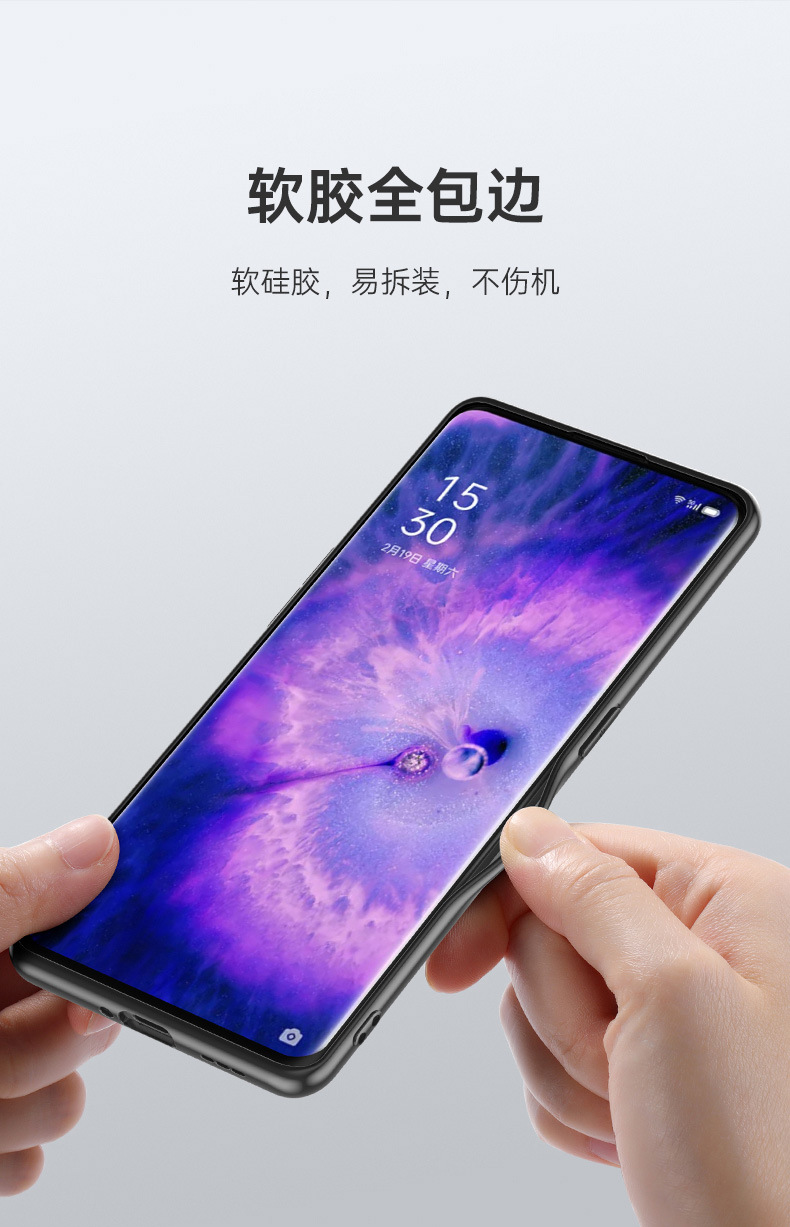 适用华为Mate50手机壳纯色羊巴皮Mate50E手机套男奢华防摔保护壳 detail 13