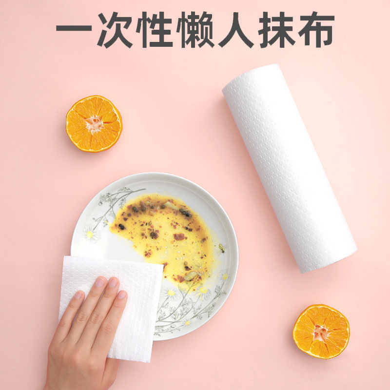 懒人抹布一次性厨房用品吸水去油百洁洗碗巾纸不掉毛不沾油易清洗 2