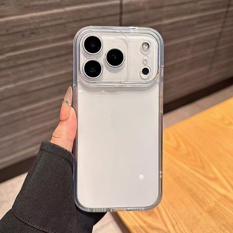 透明加厚适用iphone17promax手机壳苹果16/15pro软壳17air简约14 detail 2