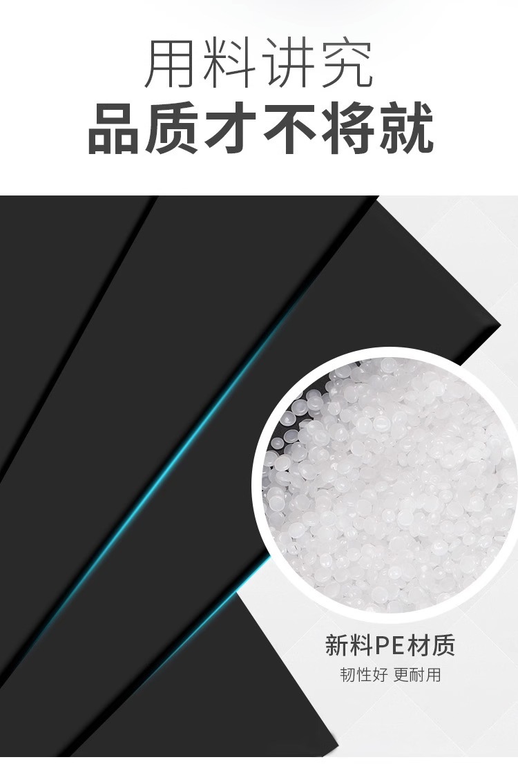 垃圾袋家用加大加厚手提背心式厨房宿舍黑色一次性塑料袋厂家批发 detail 2