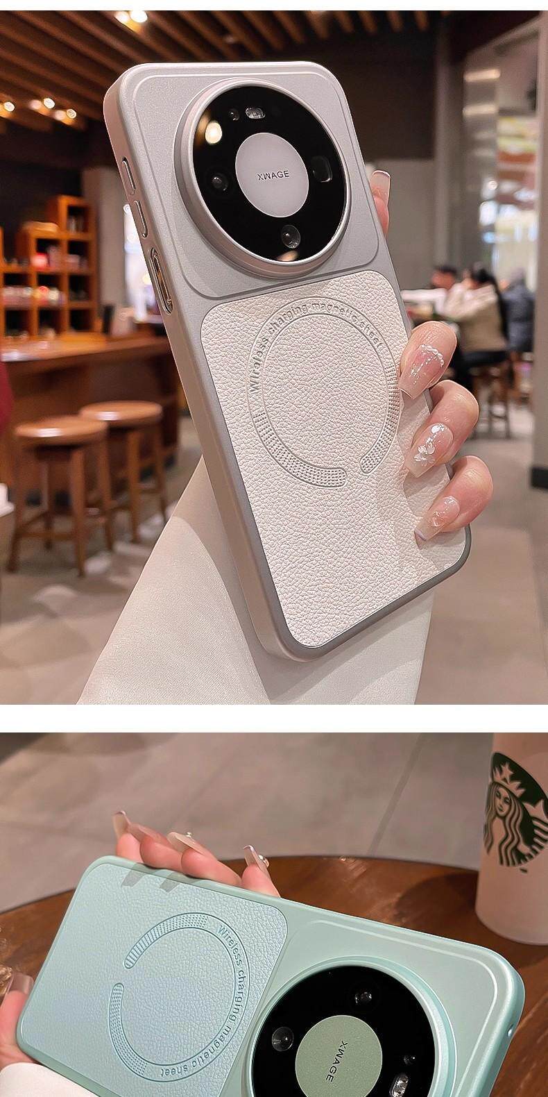 【现货新品】适用华为mate80超薄磁吸皮纹手机壳proMax防摔磁吸60 detail 18