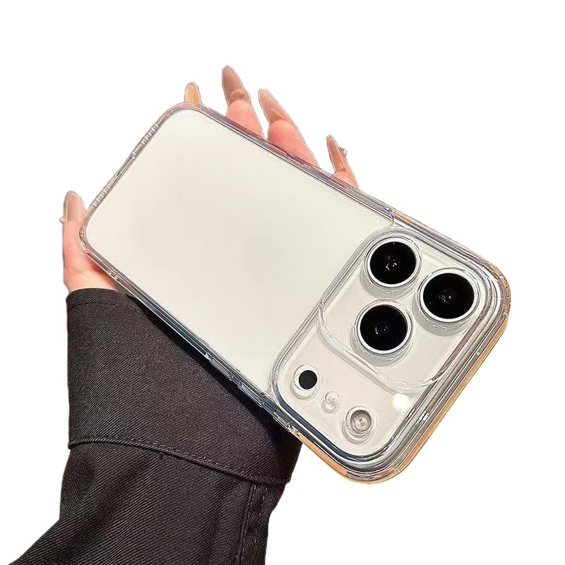透明加厚适用iphone17promax手机壳苹果16/15pro软壳17air简约14 5