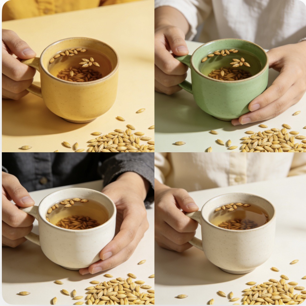炒大麦茶500克/袋酒店饭店同款炒熟浓香散装大麦茶荞麦茶散装批发 detail 2