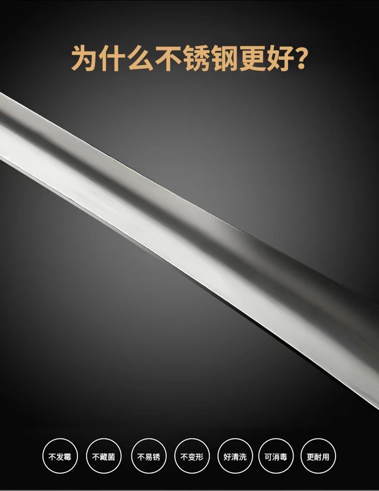 304不锈钢隔油勺漏油神器家用过滤去油汤分离勺沥油勺厨房喝汤 detail 4