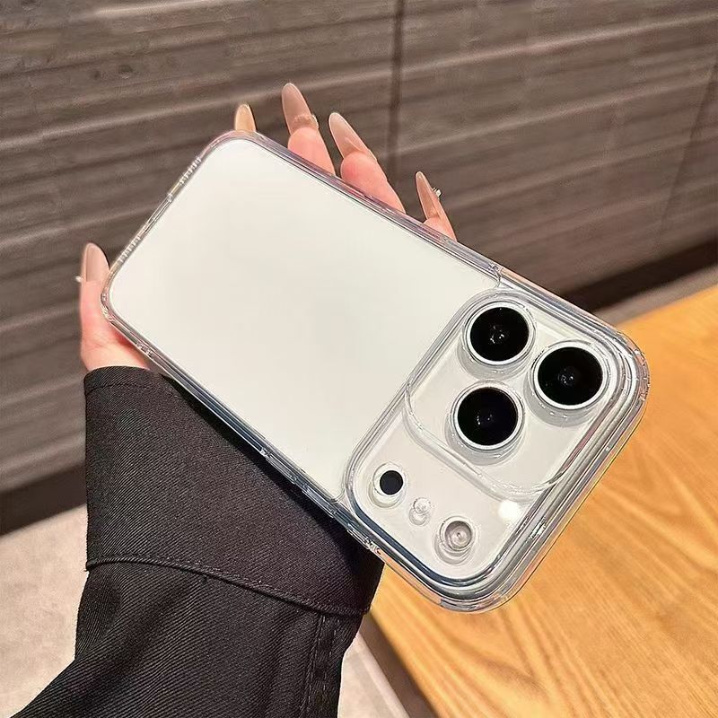 透明加厚适用iphone17promax手机壳苹果16/15pro软壳17air简约14 2