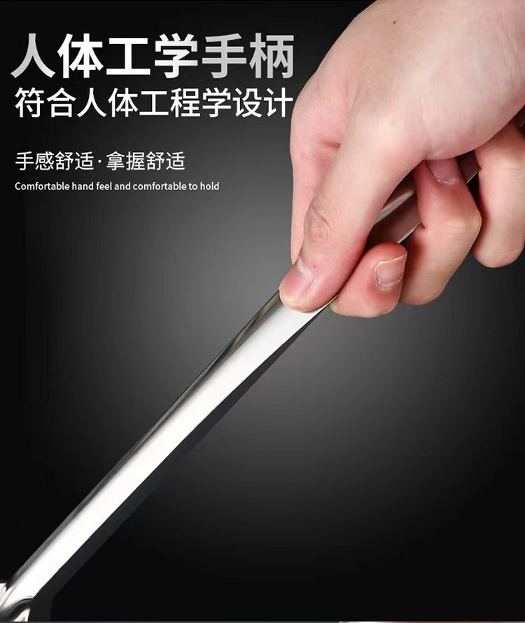 304不锈钢隔油勺漏油神器家用过滤去油汤分离勺沥油勺厨房喝汤 detail 1